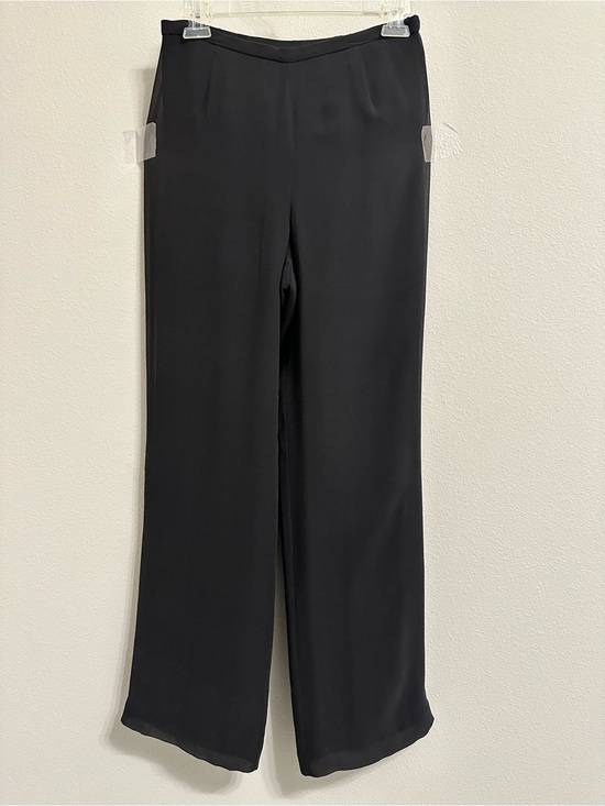 Valerie separates Pants - NWOT Valerie long light black pants 100% silk Crepe de Chine fully lined size S